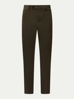 Vert - Pantalons Peckham Rye en Coton Extensible