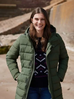 Vert - Parka longue matelassée Tog 24 Kirkham femme