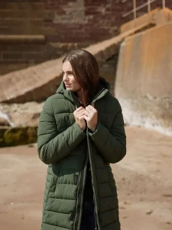 Vert - Parka longue matelassée Tog 24 Kirkham femme