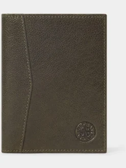 Vert - Porte-passeport en cuir Osprey London The Compass