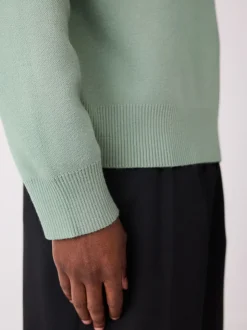 vert - Pull décontracté à col rond à imprimé graphique Snoopy