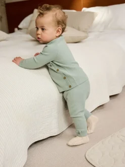 vert - Pull et Leggings en maille bébé Ensemble 2 pièces (0mois-2ans)