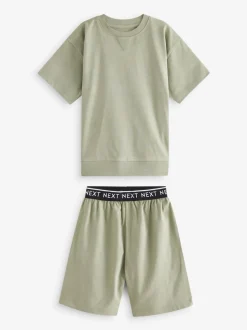 vert - Pyjama court 3 Pack (3-16ans)