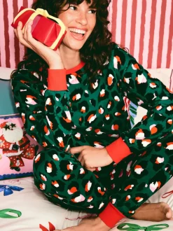 Vert - Pyjama Eleanor Bowmer 100% coton