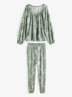 Vert - Pyjama Laura Ashley