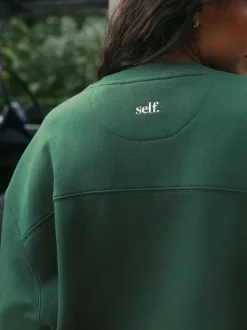 Vert - soi-même. Sweatshirt