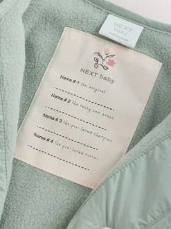 vert - Veste bébé Tulip en nylon matelassé (0mois à2ans)