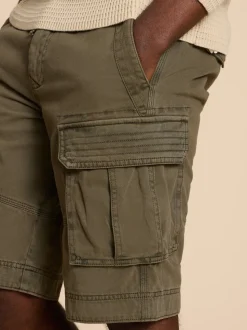 Vert - White Stuff 100% Cotton Halsall Cargo Shorts