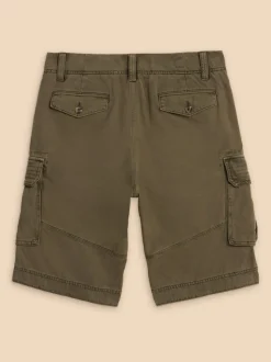 Vert - White Stuff 100% Cotton Halsall Cargo Shorts