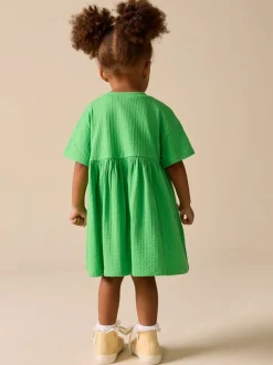 Vert arc-en-ciel - Robe en jersey (3mois à7ans)