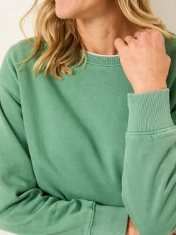 Vert de jade - Sweat FatFace Crew