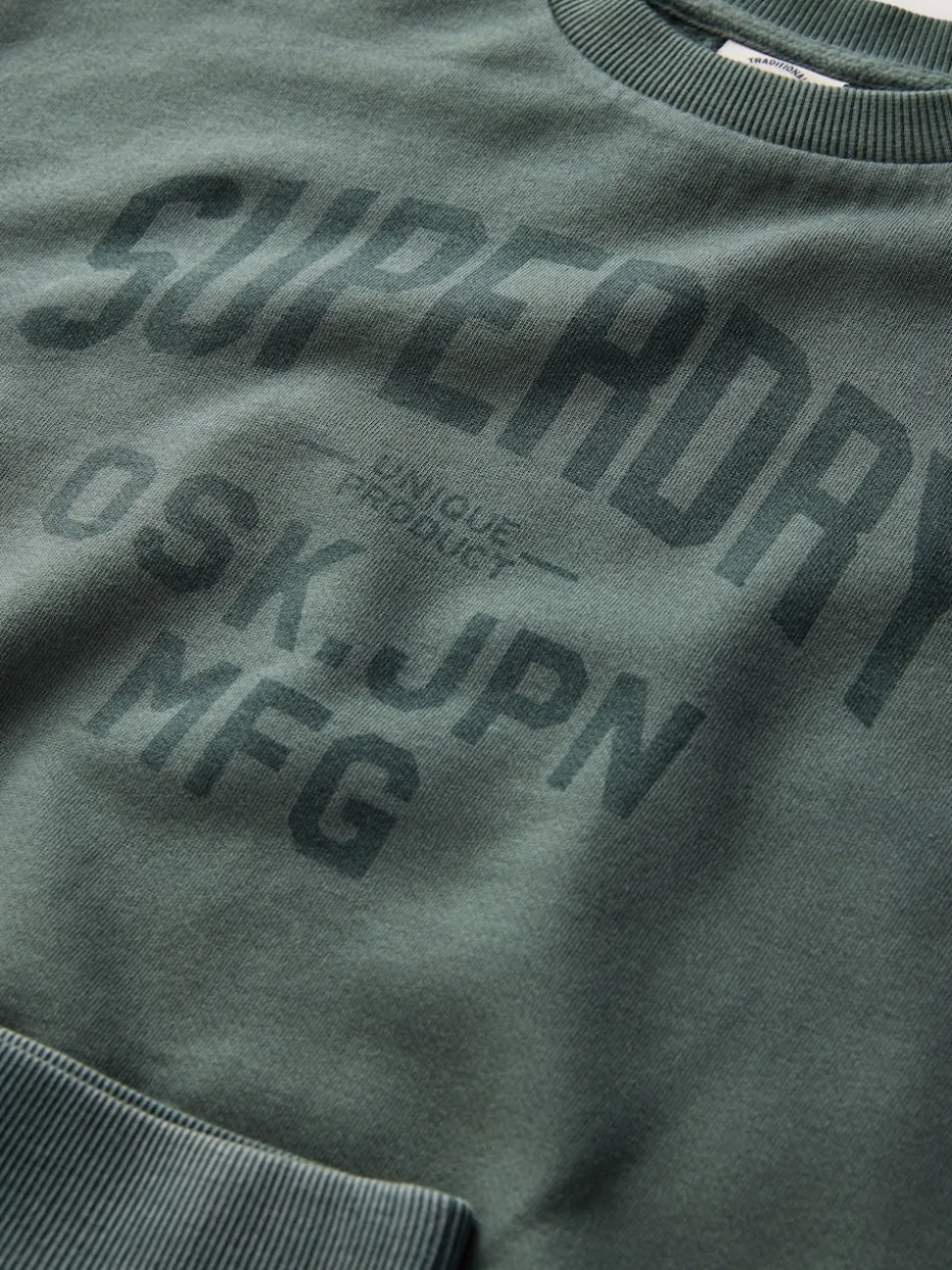 Vert délavé - ensemble Superdry Leggings