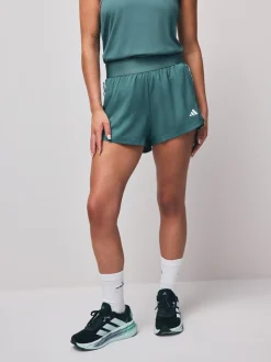 Vert foncé - adidas short tissé Hyperglam