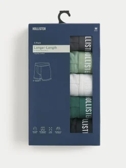 vert foncé - Lot de 5 boxers Hollister