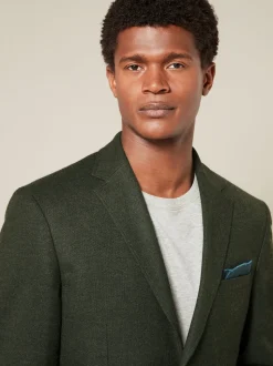 Vert kaki - Ajustement régulier - Blazer intelligent texturé