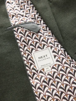 Vert kaki - Ajustement régulier - Blazer intelligent texturé