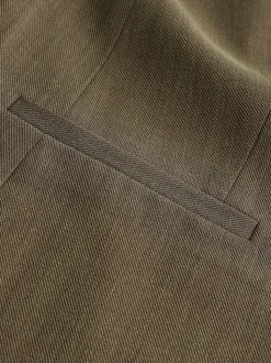 Vert kaki - Blazer Gilet croisé