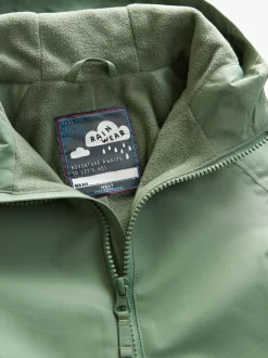 Vert kaki - Combinaison imperméable doublée de polaire (3mths-7yrs)