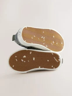 Vert kaki - Fermeture par contact Skate Trainers