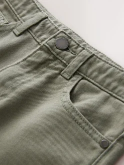 Vert kaki - Jeans extensibles (3-17yrs)