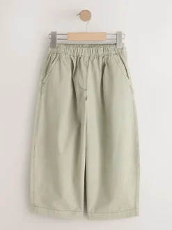 Vert kaki - Pantalon Barrel Pullon (3-16ans)