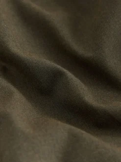 Vert kaki - Pantalon bootcut habillé avec laine