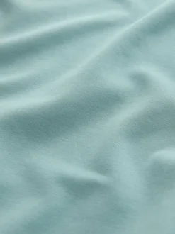 VERT SAUGE - T-shirt épais doux au toucher élégant