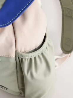 Vert sauge Color-block - Petit sac à dos