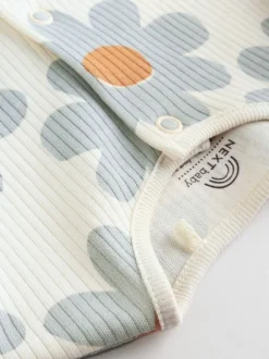 Vert sauge imprimé floral - Combinaisons de sommeil pour bébé 5 Pack (0mois-2ans)