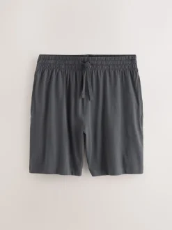 Vert sauge/gris ardoise - Lot de 2 pyjamas courts en jersey