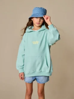 Vert Studio Aura - Sweat à capuche (3-16 ans)