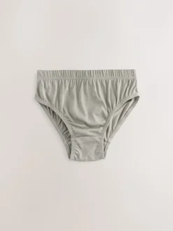 Vert/Écru Rayure - Paquet de slips 5 (1.5-16ans)