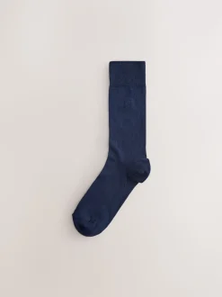 Vert/Rouge/Bleu - Lot de 8 - Chaussettes fraîches brodées durables