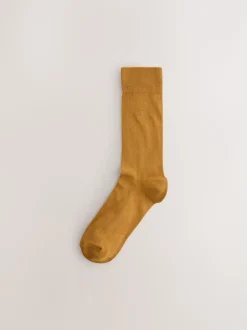 Vert/Rouge/Bleu - Lot de 8 - Chaussettes fraîches brodées durables