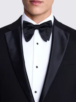 Veste de costume ajustée slim à revers crantés MOSS