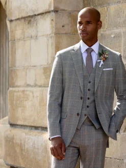 Veste de costume habillé à carreaux Skopes Haley