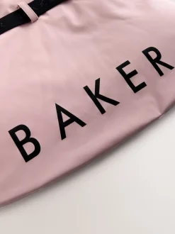 Veste de ski Baker by Ted Baker imperméable rose à ceinture