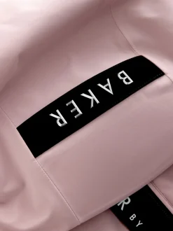 Veste de ski Baker by Ted Baker imperméable rose à ceinture