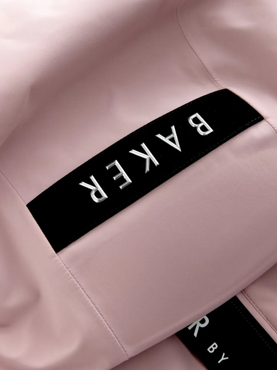 Veste de ski Baker by Ted Baker imperméable rose à ceinture