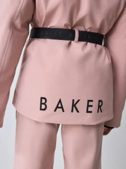 Veste de ski Baker by Ted Baker imperméable rose à ceinture