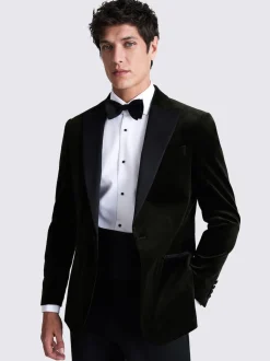 Veste moss Coupe ajustée velours