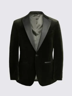 Veste moss Coupe ajustée velours