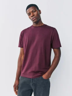 Violet - Ajustement régulier - T-shirt à motif cerf