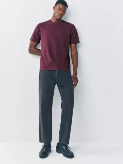 Violet - Ajustement régulier - T-shirt à motif cerf