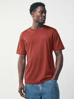 Violet / Bleu bleu marine / Orange / Vert - Ajustement régulier - T-shirt 4 Pack