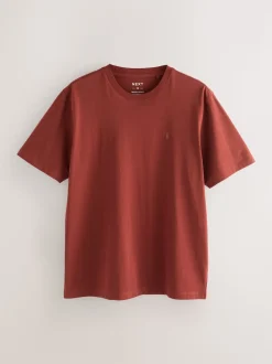 Violet / Bleu bleu marine / Orange / Vert - Ajustement régulier - T-shirt 4 Pack