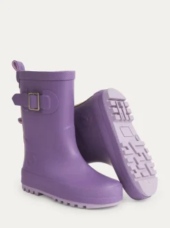 Violet - Bottes de bien-être doublées KIDLY By MORI en coton
