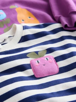 Violet - Ensemble de 4 sweat-shirts (3mois à7ans)