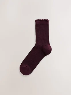 Violet - Lot de 5 paires de chaussettes Lettuce Welt