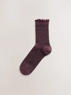 Violet - Lot de 5 paires de chaussettes Lettuce Welt